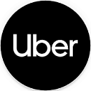 Обычный любимый Uber такси