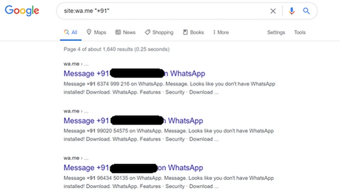 Данные пользователей WhatsApp снова «утекли»